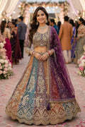 MRUDANGI MORNI Premium Net Lehenga