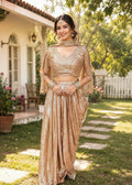Samira Premium Sandwash Satin Full Embroidered Lehenga for Wedding & Reception