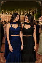 Satin Crush Ready-to-Wear Lehenga Choli with Dupatta
