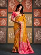 Rajpath Sangam Patola Silk Printed Saree