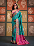 Rajpath Sangam Patola Silk Printed Saree